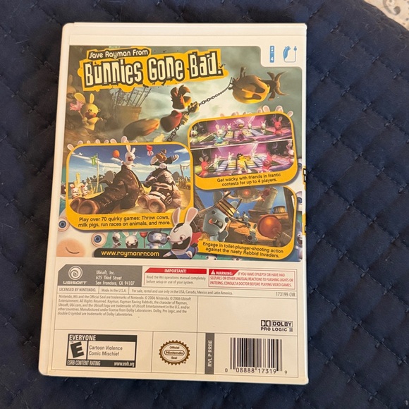 Wii Rayman Raving Rabbids - Picture 2 of 3